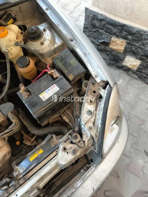 دايو لانوس 2006 فضي مستعملة للبيع - 4