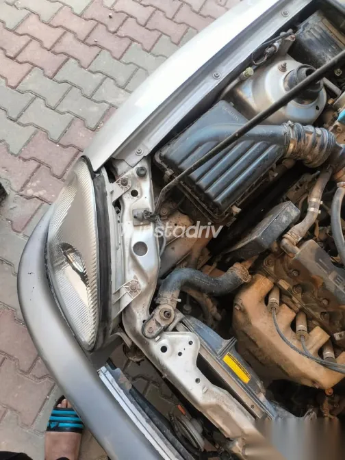 دايو لانوس 2006 فضي مستعملة للبيع - 5