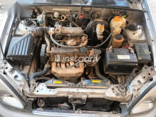 دايو لانوس 2006 فضي مستعملة للبيع - 9