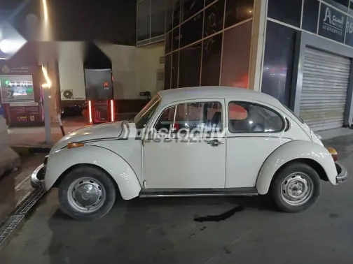 فولكس فاغن بيتل 1973 أبيض مستعملة للبيع - 5