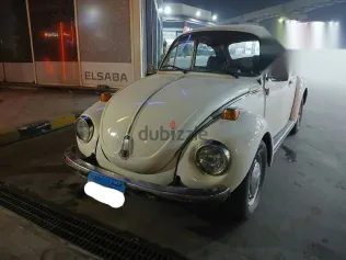 فولكس فاغن بيتل 1973 أبيض مستعملة للبيع