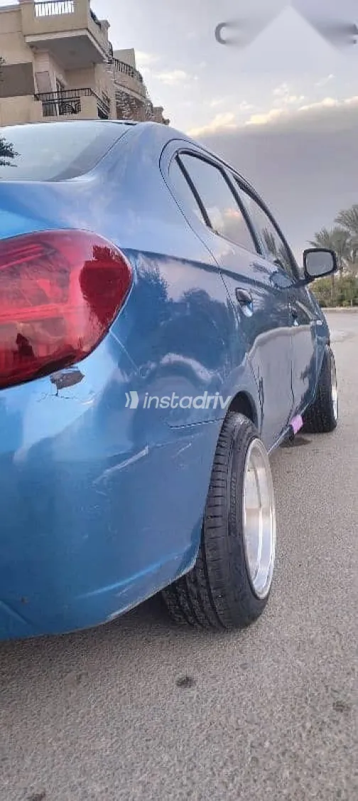 Mitsubishi Attrage 2014 Dark Blue Used for Sale - 1