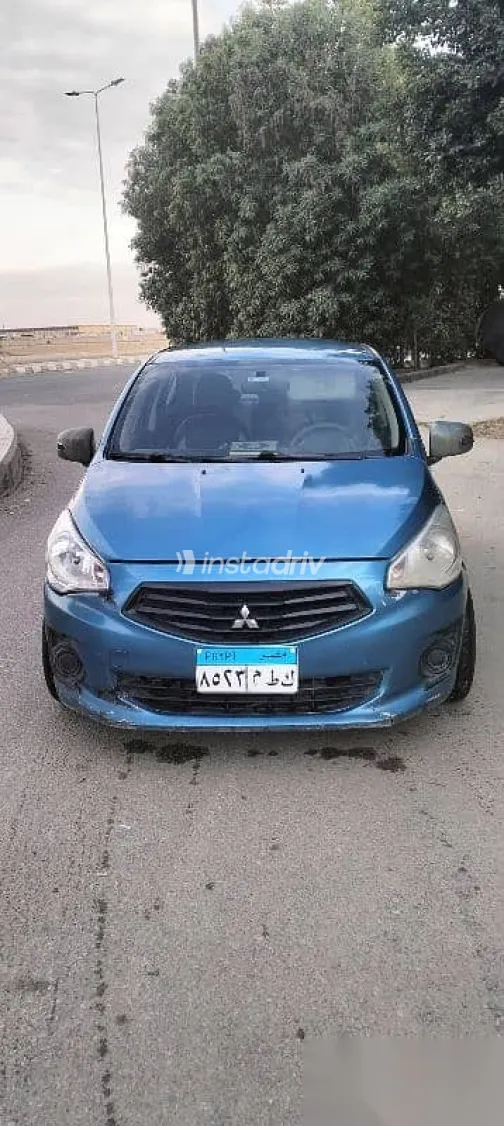 Mitsubishi Attrage 2014 Dark Blue Used for Sale - 8