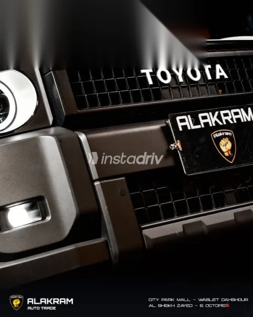 تويوتا برادو 2024 أبيض مستعملة للبيع - 4