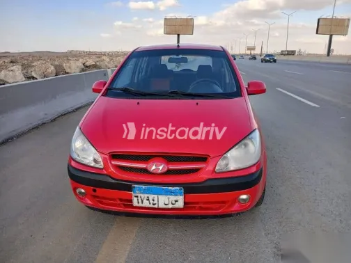 هيونداي جيتز 2007 أحمر مستعملة للبيع - 2