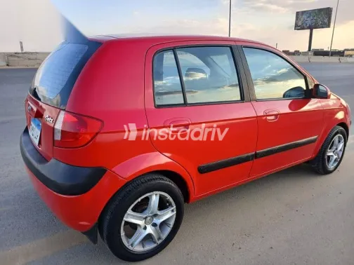 هيونداي جيتز 2007 أحمر مستعملة للبيع - 3