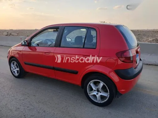 هيونداي جيتز 2007 أحمر مستعملة للبيع - 4