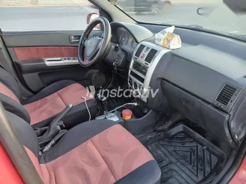 هيونداي جيتز 2007 أحمر مستعملة للبيع - 7