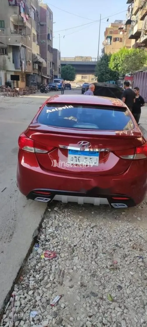 Hyundai Elantra MD 2012 Dark Red Used for Sale - 4