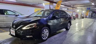 نيسان سنترا 2022 أسود مستعملة للبيع