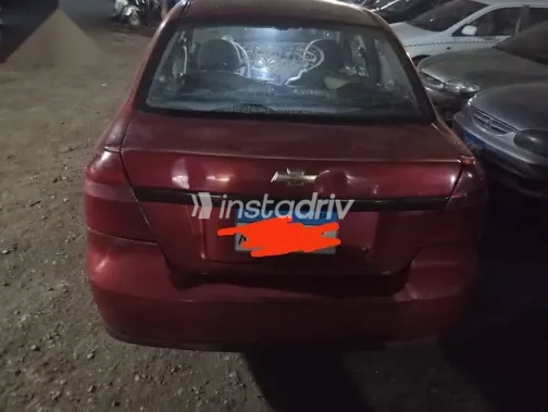 Chevrolet Aveo 2009 Red Used for Sale - 1
