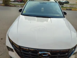 هيونداي توسان 2022 أبيض مستعملة للبيع