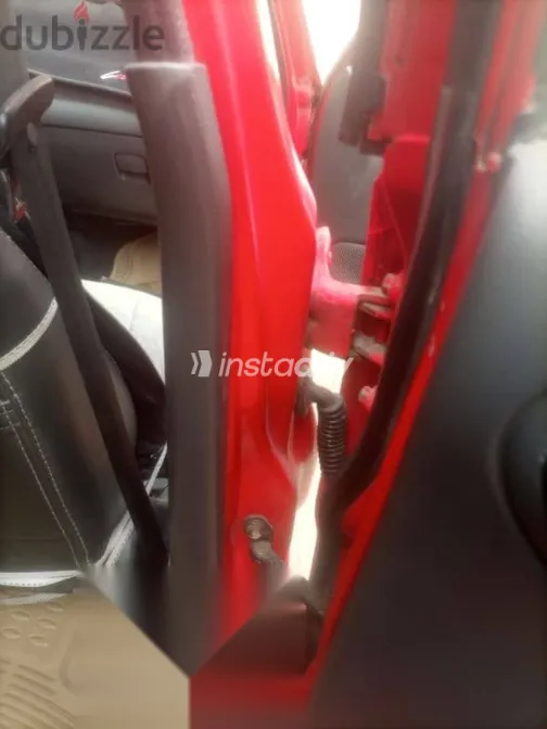 دايو لانوس 2002 أحمر مستعملة للبيع - 7