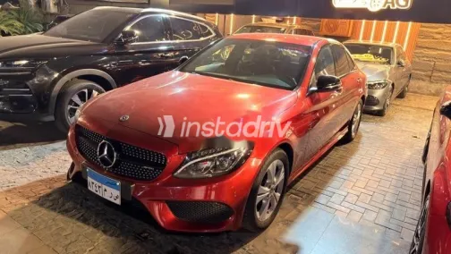 Mercedes C 180 2016 Dark Red Used for Sale - 1