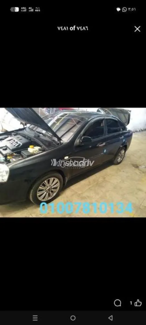 دايو لاستى 2006 أسود مستعملة للبيع - 3