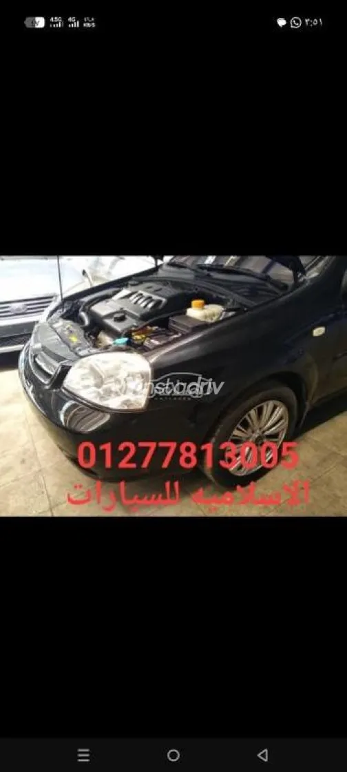 دايو لاستى 2006 أسود مستعملة للبيع - 4