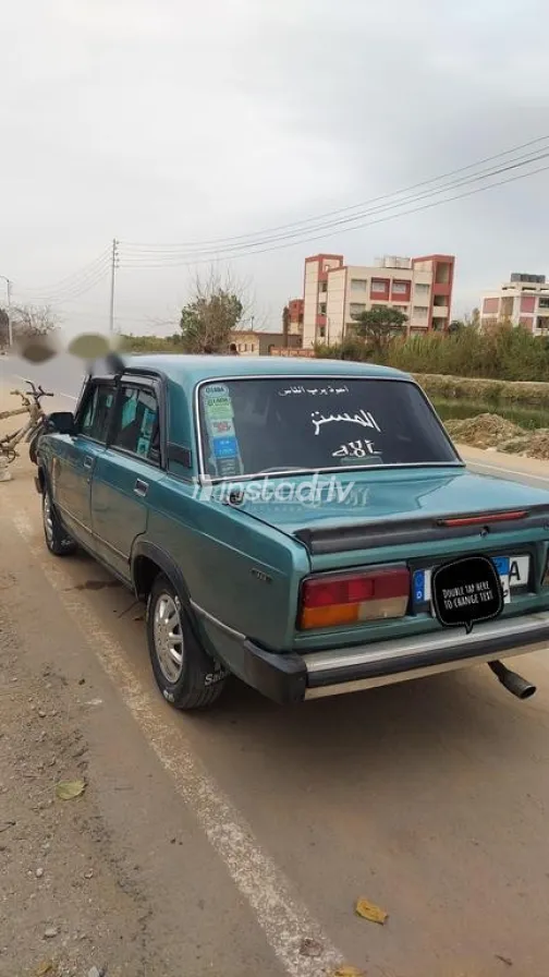 لادا 2107 2005 أخضر غامق مستعملة للبيع - 2