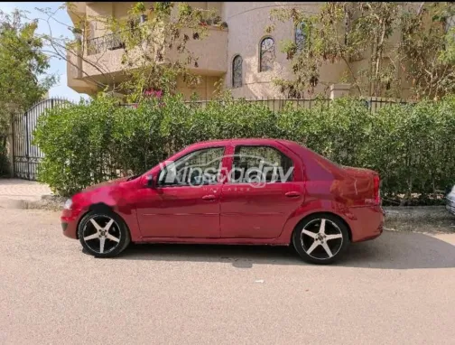 رينو لوجان 2011 أحمر مستعملة للبيع - 2