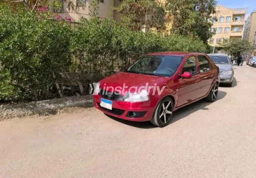 رينو لوجان 2011 أحمر مستعملة للبيع - 4