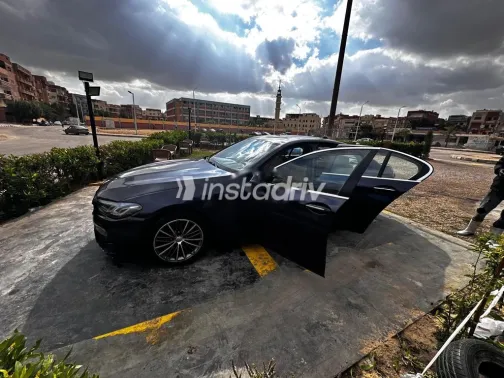 BMW 520 2015 Dark Blue Used for Sale - 3