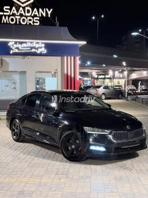 Skoda Octavia 2021 Black Used for Sale - 2