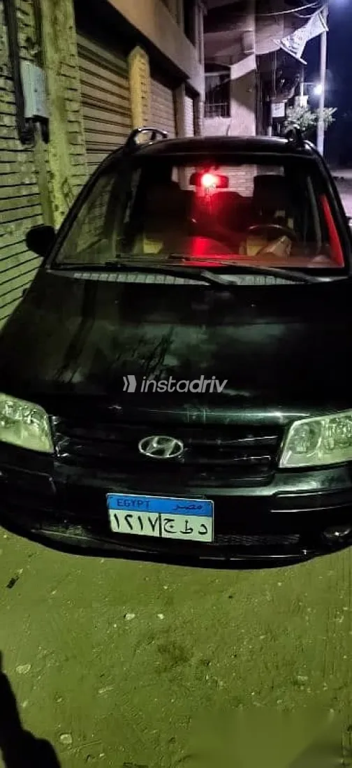 هيونداي ماتريكس 2007 أسود مستعملة للبيع - 3