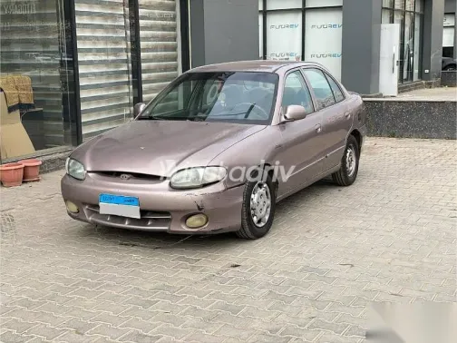 هيونداي اكسنت 2000 رمادي مستعملة للبيع - 2