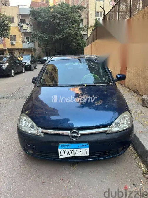 اوبل كورسا 2003 أزرق غامق مستعملة للبيع - 3