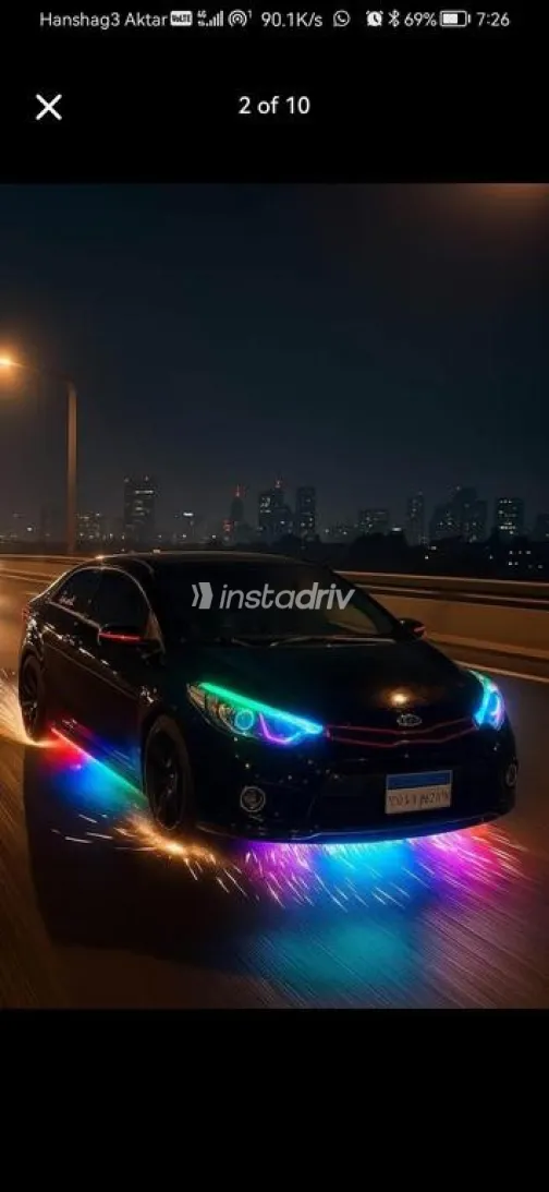 كيا سيراتو كوبيه 2015 أسود مستعملة للبيع - 4