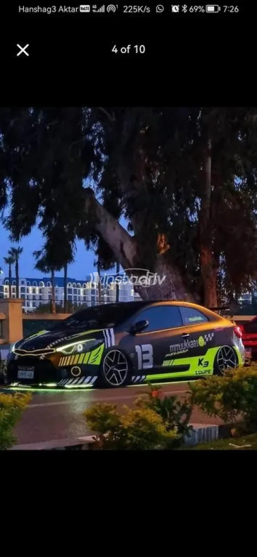 كيا سيراتو كوبيه 2015 أسود مستعملة للبيع - 5