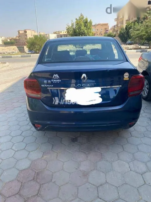 رينو لوجان 2019 أزرق غامق مستعملة للبيع - 3