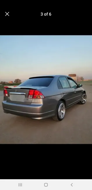 هوندا سيفك 2005 أبيض مستعملة للبيع