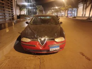 الفاروميو 156 1998 أسود مستعملة للبيع