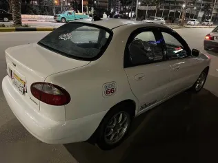 دايو لانوس 1997 أبيض مستعملة للبيع