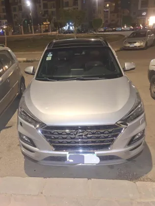 هيونداي توسان 2020 أبيض مستعملة للبيع