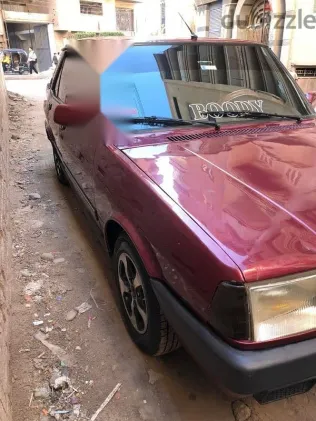 فيات دوجان 1992 أحمر مستعملة للبيع