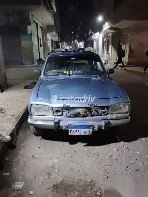 بيجو 504 1979 أزرق غامق مستعملة للبيع - 8