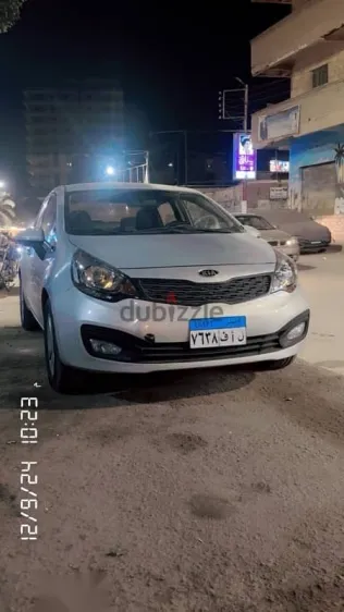 Kia Rio 2012 Silver Used for Sale