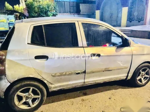 كيا بيكانتو 2008 فضي مستعملة للبيع - 3