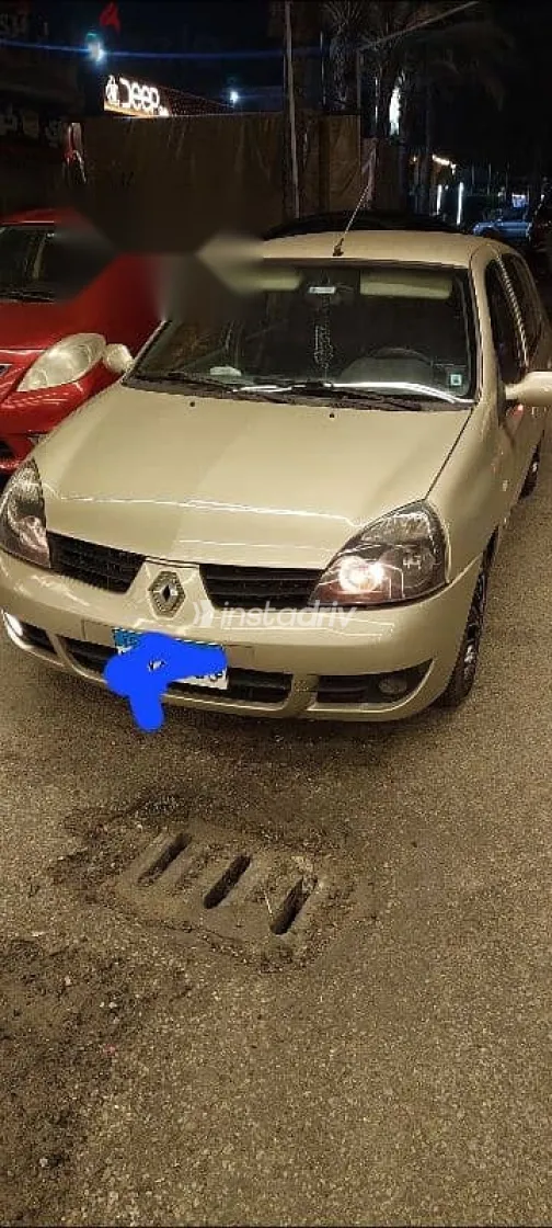 رينو كليو 2008 ذهبي مستعملة للبيع - 4