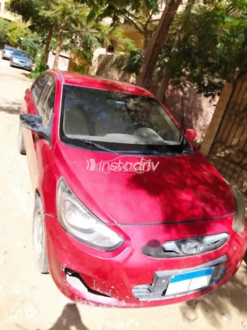 Hyundai Accent RB 2012 Red Used for Sale - 3