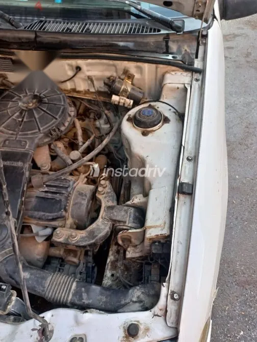 هيونداي اكسيل 1996 أبيض مستعملة للبيع - 6