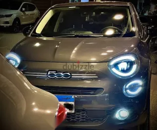 فيات 500 2024 رمادي مستعملة للبيع