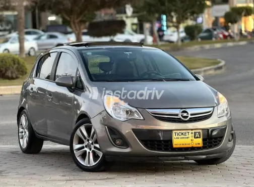 اوبل كورسا 2012 رمادي غامق مستعملة للبيع - 2