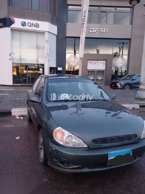 كيا ريو 2003 رمادي مستعملة للبيع - 6