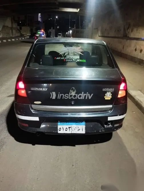 رينو لوجان 2010 أزرق غامق مستعملة للبيع - 4