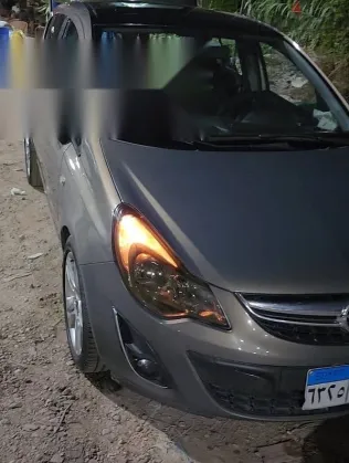 اوبل كورسا 2012 رمادي مستعملة للبيع