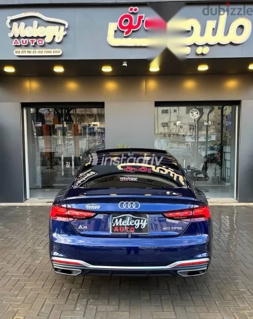 Audi A5 2023 Dark Blue Used for Sale - 4