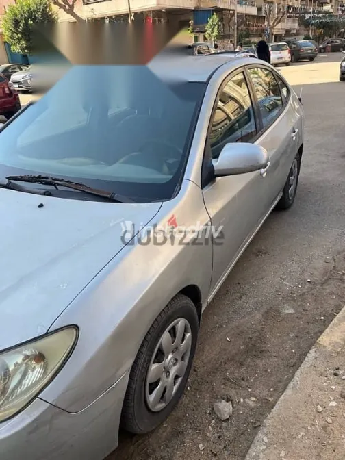 هيونداي إلنترا 2007 فضي مستعملة للبيع - 1