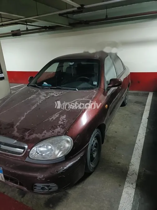 Chevrolet Lanos 2012 Dark Red Used for Sale - 1